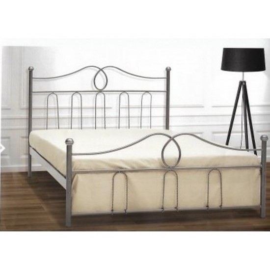 Καμπάνα μεταλλικό κρεβάτι διπλό 160χ200