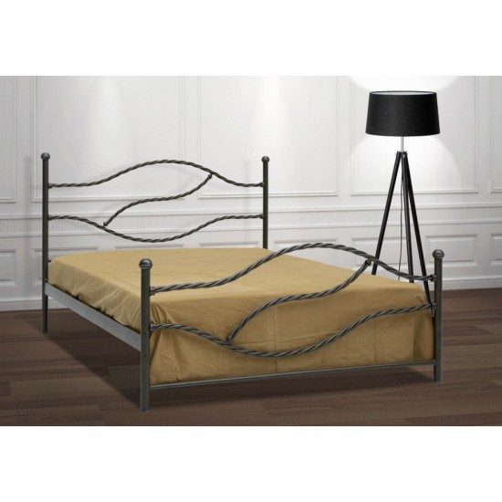 Λουίζ μεταλλικό κρεβάτι διπλό 160χ200