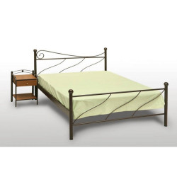 Πάρος μεταλλικό κρεβάτι ημίδιπλο 110χ200