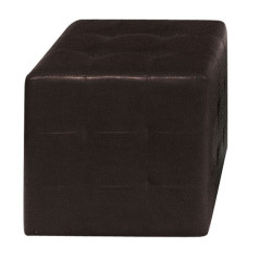 CONY Σκαμπό Βοηθητικό, PU Σκούρο Καφέ Ε7046,2 Καφέ Σκούρο από PU - PVC - Bonded Leather  37x37x42cm  1τμχ