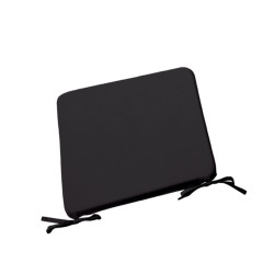 CHAIR Μαξιλάρι Καθίσματος Μαύρο Ε203,Μ από Ύφασμα  42x42x3cm  1τμχ