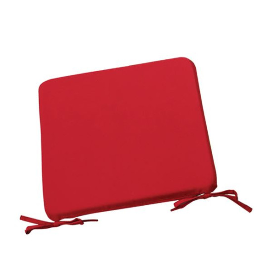 CHAIR Μαξιλάρι Καθίσματος Κόκκινο Ε203,Κ από Ύφασμα  42x42x3cm  1τμχ