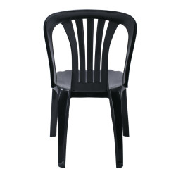 IRIDE Καρέκλα Στοιβαζόμενη, ΡΡ Ανθρακί Ε369,1 από PP - PC - ABS  48x55x84cm  1τμχ