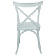 DESTINY Καρέκλα Πολυπροπυλένιο (PP), Απόχρωση Άσπρο, Στοιβαζόμενη Ε377,1 από PP - PC - ABS  48x51x90cm  1τμχ