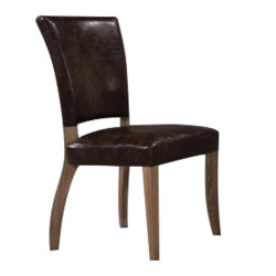 PRINCE Καρέκλα Decape/PU Antique Brown