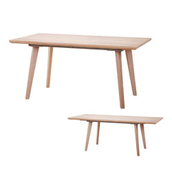 MODUS Τραπέζι Επεκ/νο 160+40x90cm Sonoma/Βαφή Φυσικό