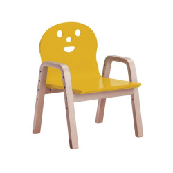 KID-FUN *Unpacked* Παιδική Πολυθρόνα Σημύδα - Κίτρινο